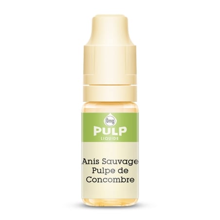 Anis Sauvage Pulpe De Concombre 10 ml - Pulp Original pas cher e-liquide avis prix