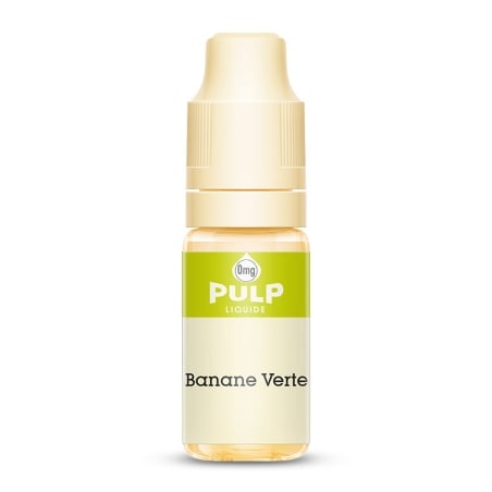 Banane Verte 10 ml - Pulp Original pas cher e-liquide avis prix