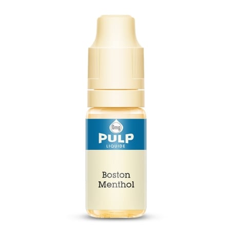 Boston Menthol 10 ml - Pulp Original pas cher e-liquide avis prix