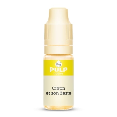 Citron et son Zeste 10 ml - Pulp Original pas cher e-liquide avis prix