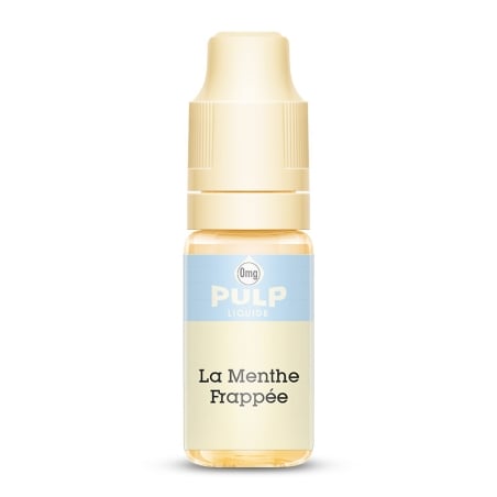 La Menthe Frappée 10 ml - Pulp Original pas cher e-liquide avis prix