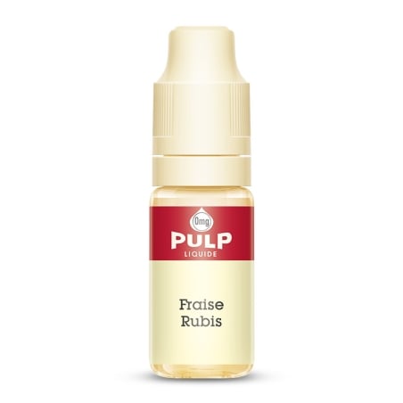 Fraise Rubis 10 ml - Pulp Original pas cher e-liquide avis prix