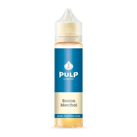 Boston Menthol 60 ml - Pulp Original pas cher e-liquide avis prix