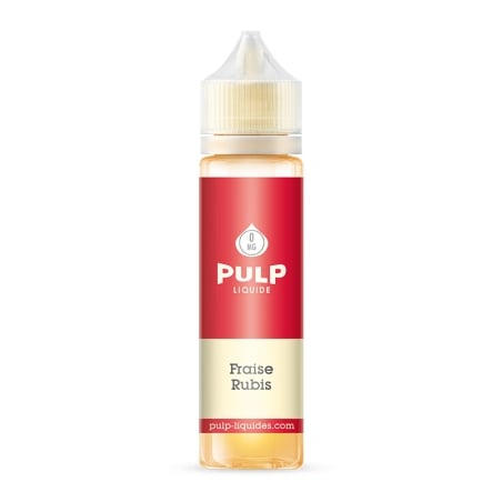 e-liquide Fraise Rubis 60 ml - Pulp Original pas cher