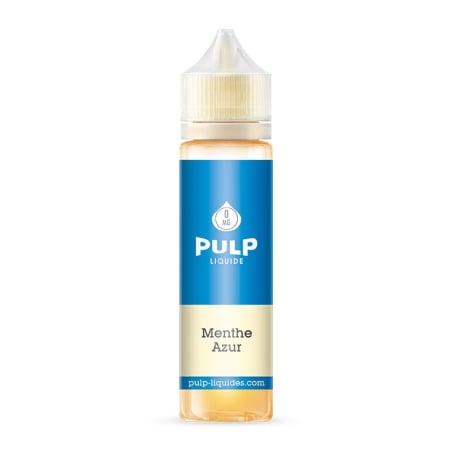 Menthe Azur 60 ml - Pulp Original pas cher e-liquide avis prix