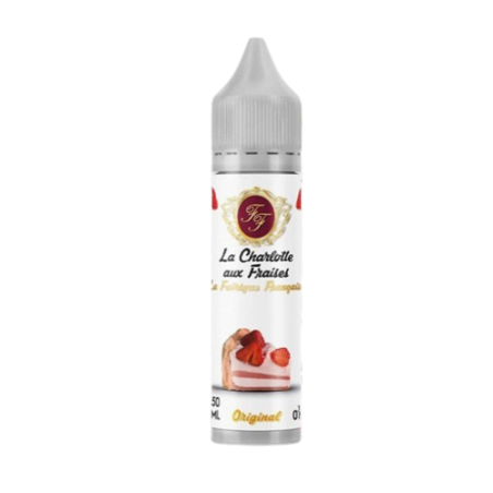 La Charlotte Aux Fraises 50 ml - La Fabrique Française pas cher e-liquide avis prix