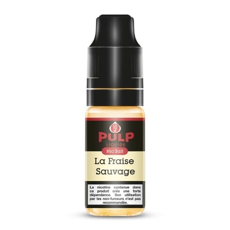 La Fraise Sauvage Nic Salt 10 ml - Pulp pas cher e-liquide avis prix