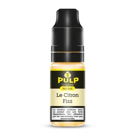 Le Citron Fizz Nic Salt 10 ml - Pulp pas cher e-liquide avis prix