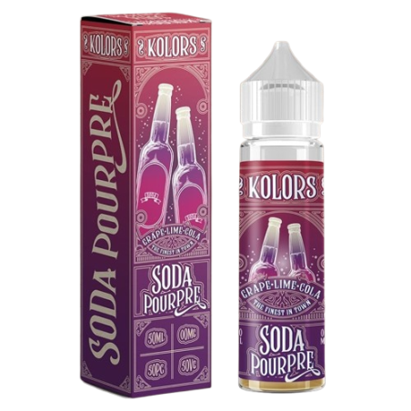 E-liquide Soda Pourpre 50 ml - Kolors prix pas cher