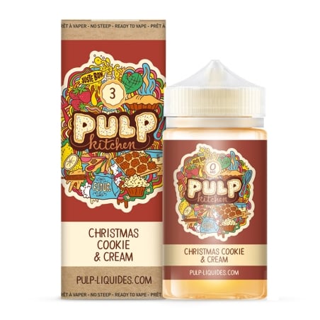 Christmas Cookie & Cream Pack 200 ml - Pulp pas cher e-liquide avis prix