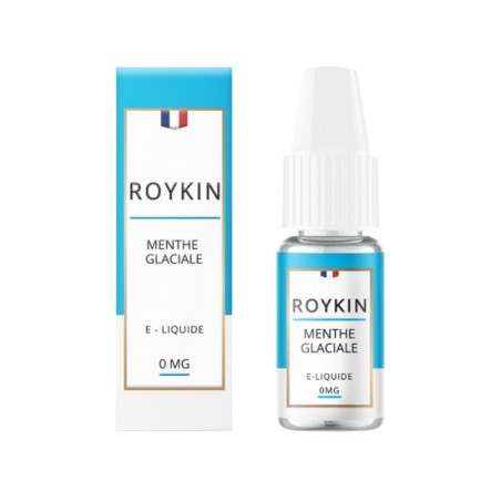 Menthe Glaciale 10 ml - Roykin pas cher e-liquide avis prix