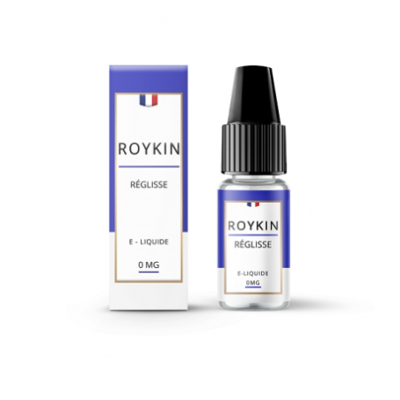 Réglisse 10 ml - Roykin pas cher e-liquide avis prix