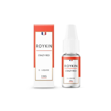 Crazy Red 10 ml - Roykin pas cher e-liquide avis prix