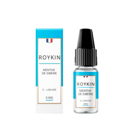 Menthe de Sibérie 10 ml - Roykin pas cher e-liquide avis prix