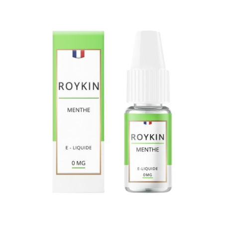 Menthe 10 ml - Roykin pas cher e-liquide avis prix