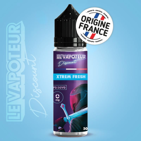 Xtrem Fresh 50 ml - Le Vapoteur Discount pas cher e-liquide avis prix