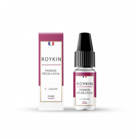 Passion Pêche Litchi 10 ml - Roykin pas cher e-liquide avis prix