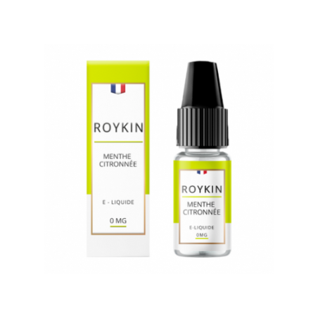 Menthe Citronnée 10 ml - Roykin pas cher e-liquide avis prix