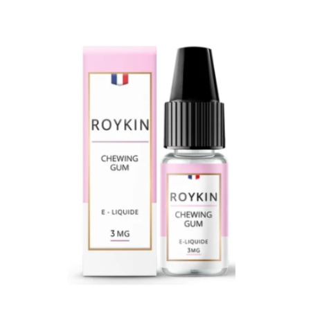 Chewing-Gum Sel de Nicotine 10 ml - Roykin pas cher e-liquide avis prix