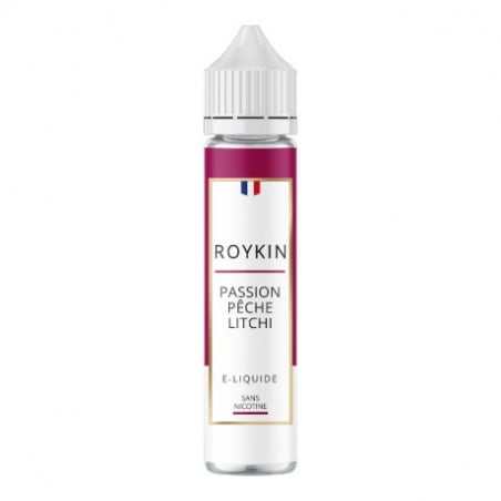 Passion Pêche Litchi 50 ml - Roykin pas cher e-liquide avis prix