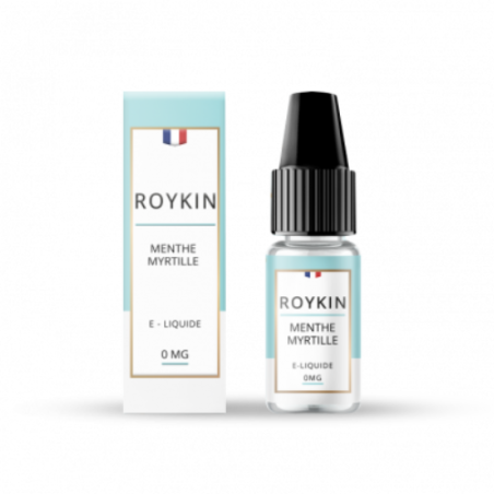 Menthe Myrtille Sel de Nicotine 10 ml - Roykin pas cher e-liquide avis prix