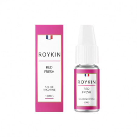 Red Fresh Sel de Nicotine 10 ml - Roykin pas cher e-liquide avis prix