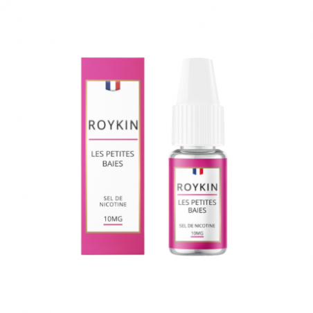 Les Petites Baies Sel de Nicotine 10 ml - Roykin pas cher e-liquide avis prix