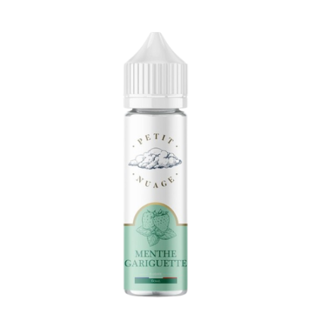 Menthe Gariguette 60 ml - Petit Nuage pas cher e-liquide avis prix