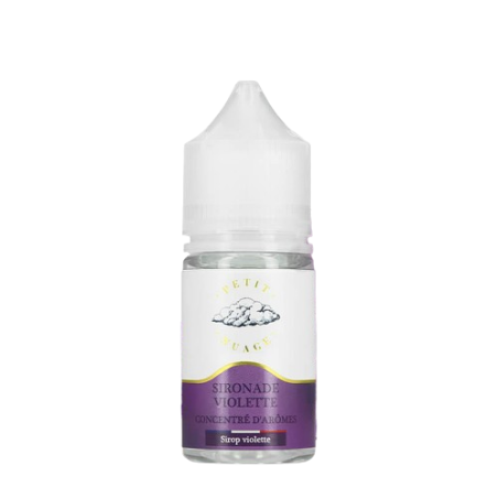 e-liquide Sironade Violette Sel de Nicotine 10 ml - Petit Nuage pas cher