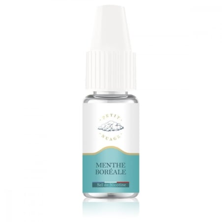 Menthe Boréale Sel de Nicotine 10 ml - Petit Nuage pas cher e-liquide avis prix