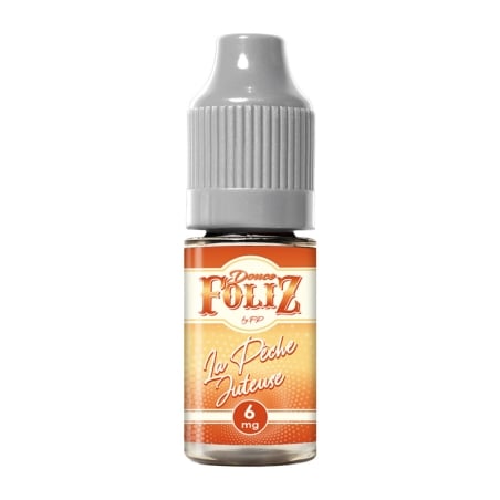 La Pêche Juteuse 10 ml - Douce Foliz pas cher e-liquide avis prix