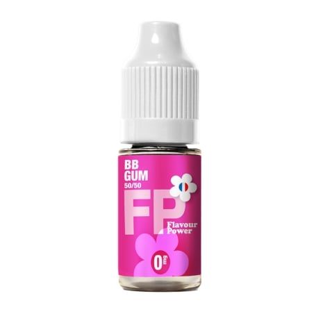 e-liquide Bubble Gum 50/50 10 ml - Flavour Power pas cher