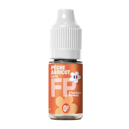 Pêche Abricot 50/50 10 ml - Flavour Power pas cher e-liquide avis prix