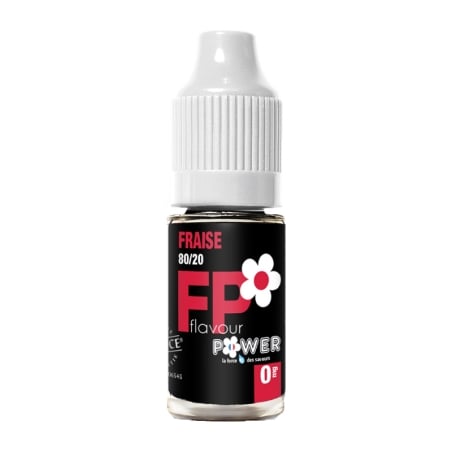 e-liquide Fraise 10 ml - Flavour Power pas cher