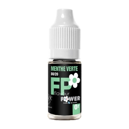 Menthe Verte 10 ml - Flavour Power pas cher e-liquide avis prix