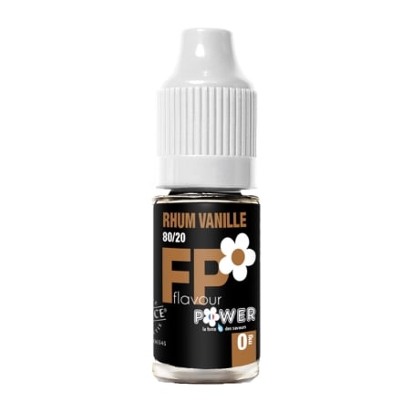 Rhum Vanille 10 ml - Flavour Power pas cher e-liquide avis prix