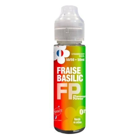 e-liquide Fraise Basilic 50 ml - Flavour Power pas cher