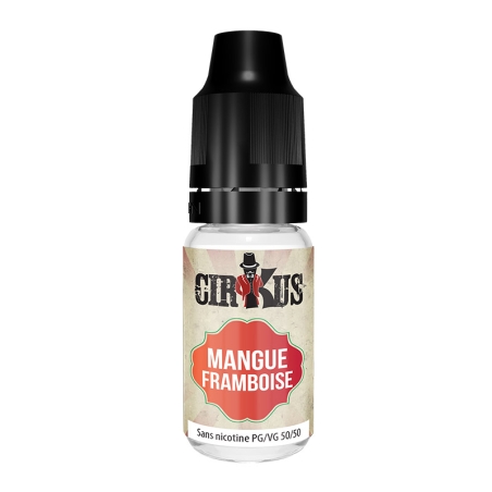 Mangue Framboise 10 ml - Cirkus pas cher e-liquide avis prix