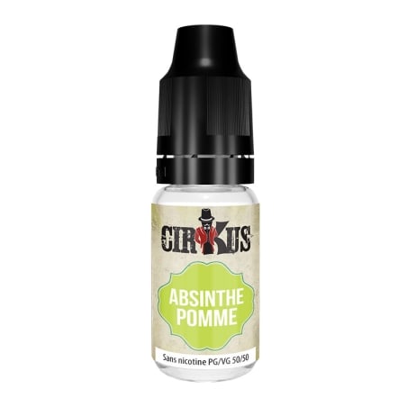 Absinthe Pomme 10 ml - Cirkus pas cher e-liquide avis prix