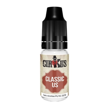 e-liquide Classic US 10 ml - Cirkus pas cher