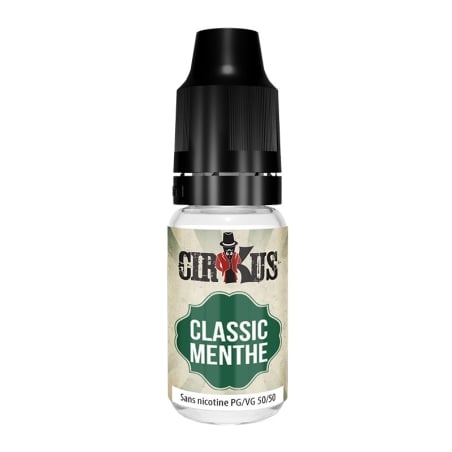 Classic Menthe 10 ml - Cirkus pas cher e-liquide avis prix