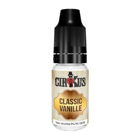 Classic Vanille 10 ml - Cirkus pas cher e-liquide avis prix