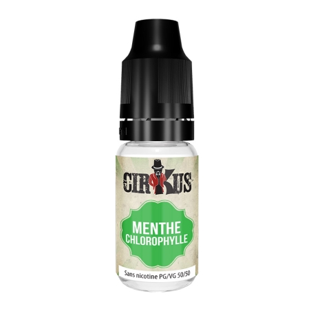 Menthe Chlorophylle 10 ml - Cirkus pas cher e-liquide avis prix