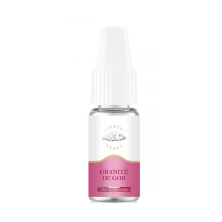 Granité de Goji Sel de Nicotine 10 ml - Petit Nuage pas cher e-liquide avis prix