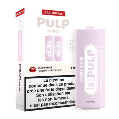 Cartouches Le Pod Switch Pulp Cartouche Cassis Givré 2 x 2 ml - Le Pod Switch Pulp pas cher