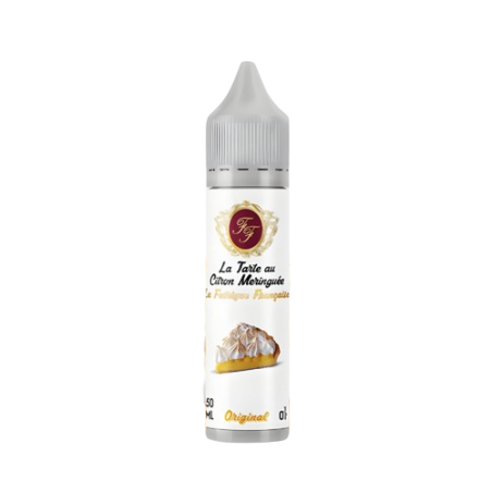 La Tarte Meringuée Au Citron 50 ml - La Fabrique Française pas cher e-liquide avis prix