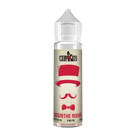 Absinthe Rouge 50 ml - Cirkus pas cher e-liquide avis prix