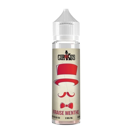 Fraise Menthe 50 ml - Cirkus pas cher e-liquide avis prix