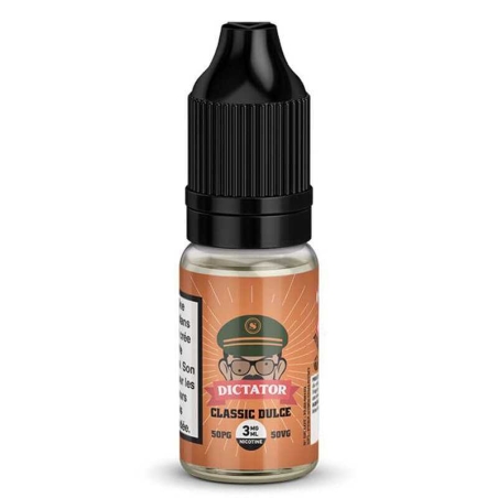 e-liquide Classic Dulce Sel de Nicotine 10 ml - Dictator pas cher