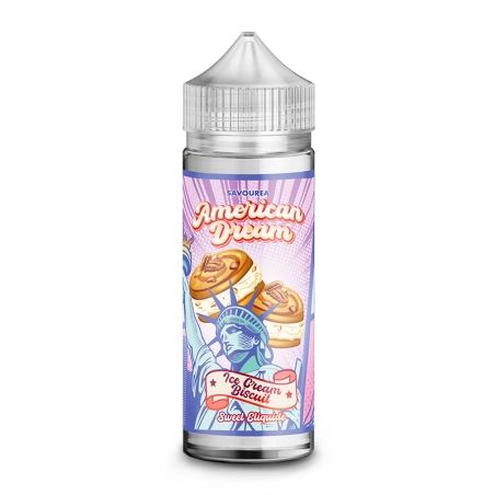 Ice Cream Biscuit 100 ml - American Dream pas cher e-liquide avis prix